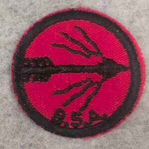 Vintage BSA Flaming Arrow‎ Patrol Patch Badge Boy Scouts BSA Scouting 2"